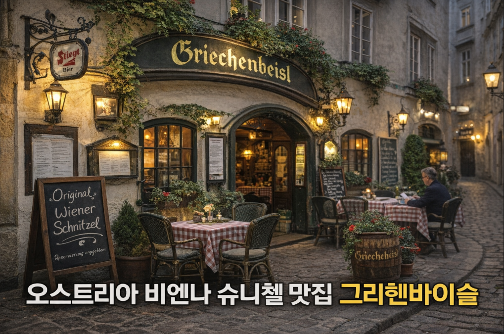비엔나 슈니첼 맛집, 그리헨바이슬이 정답인 이유