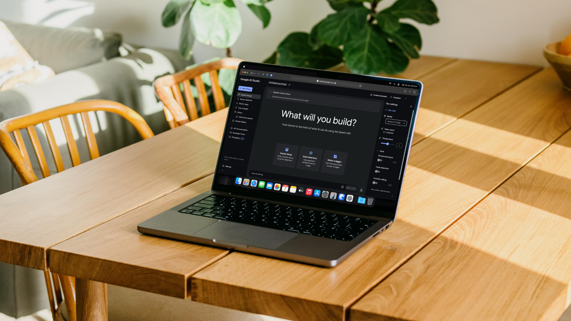 새로운 Gemini 2.0를 사용할 수 있는 구글 AI 스튜디오