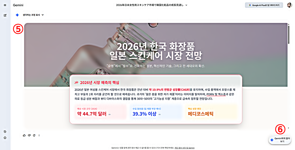 동적 뷰│2026년 한국화장품 일본 스킨케어 시장 전망 보고서 한글 번역