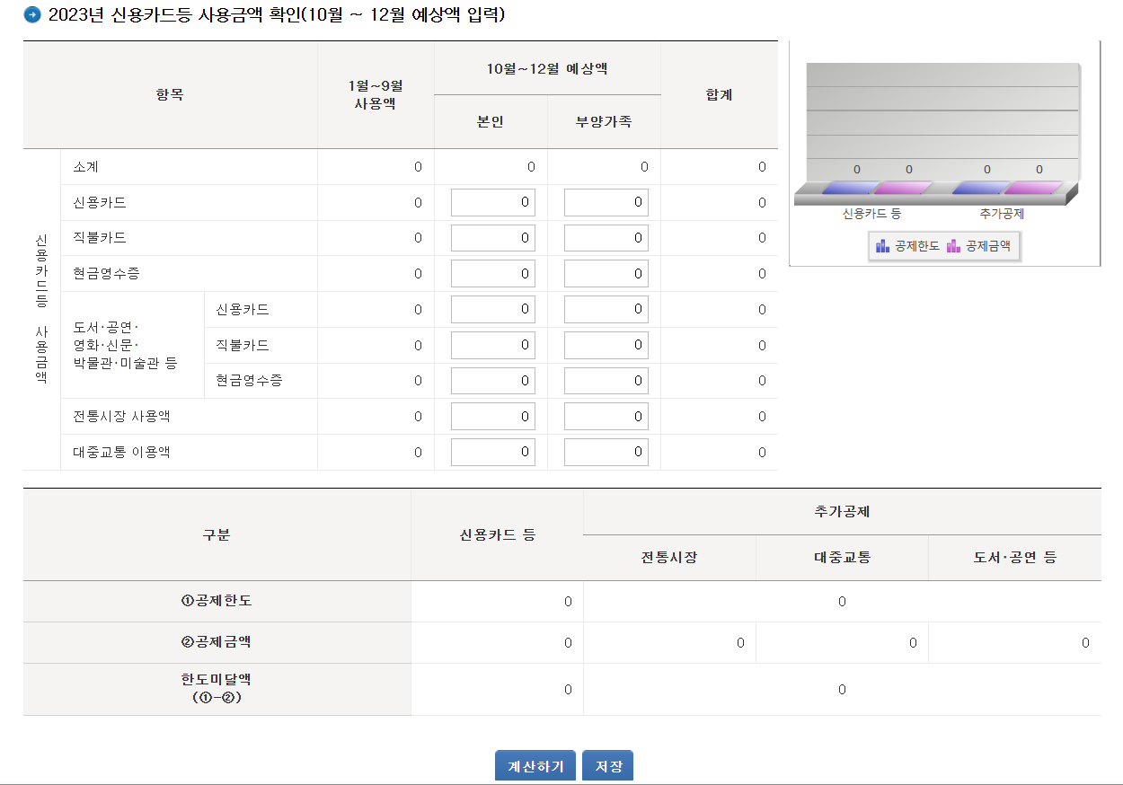 연말정산 미리보기