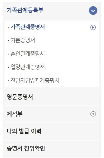 가족관계증명서 인터넷 발급 쉽게 하는 방법