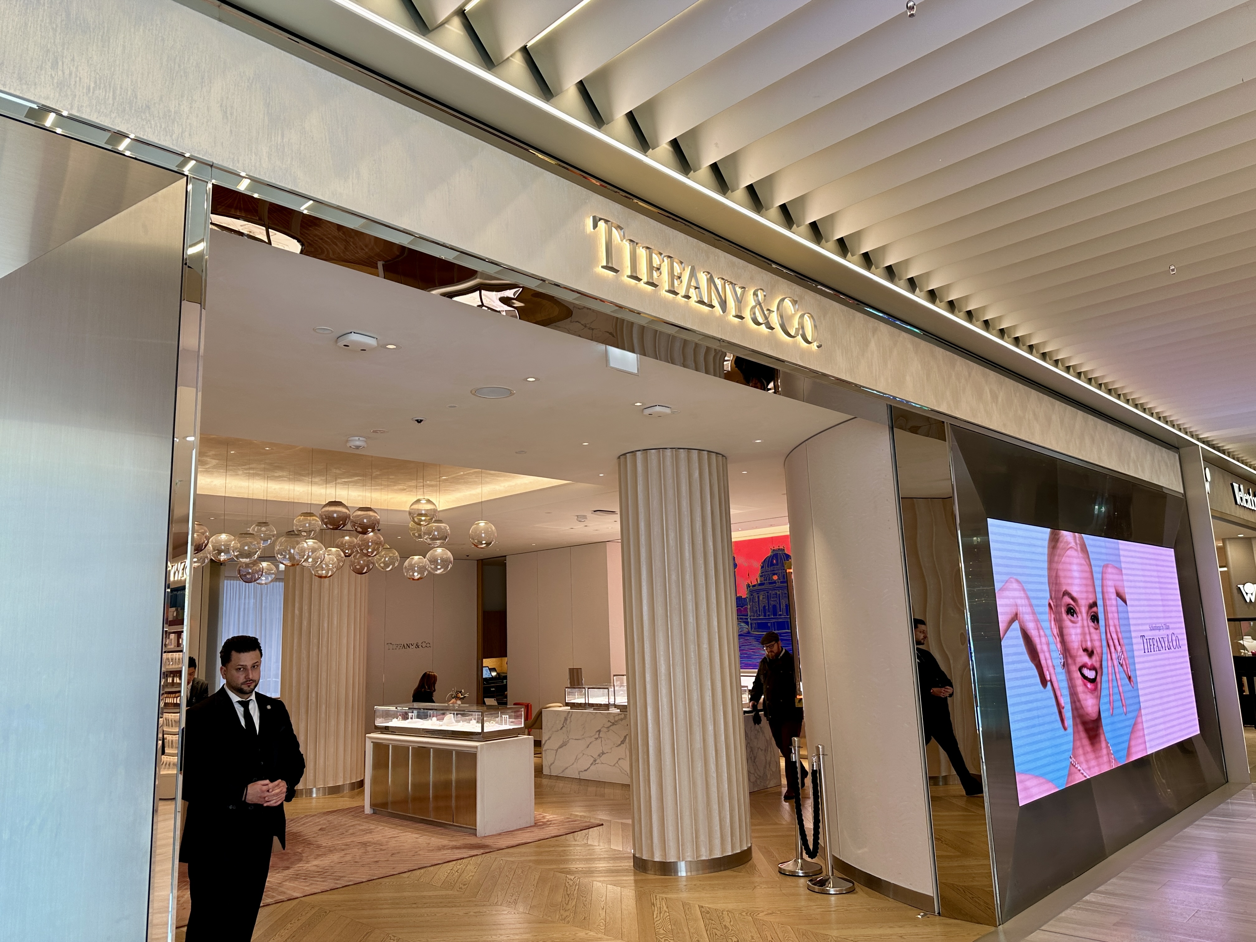 베를린 카데베 백화점 티파니앤코 매장