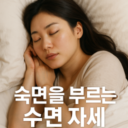 숙면을 위한 완벽한 수면 자세