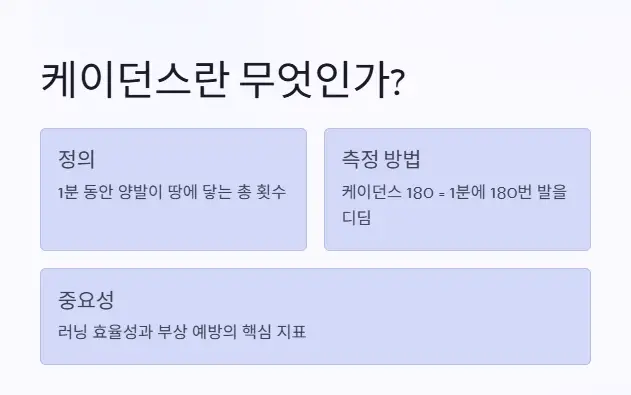 케이던스-의미