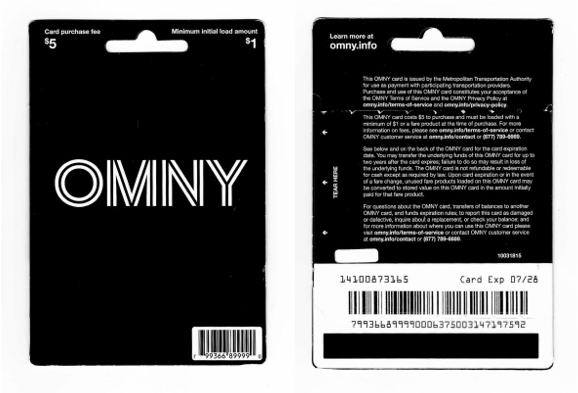 omny card