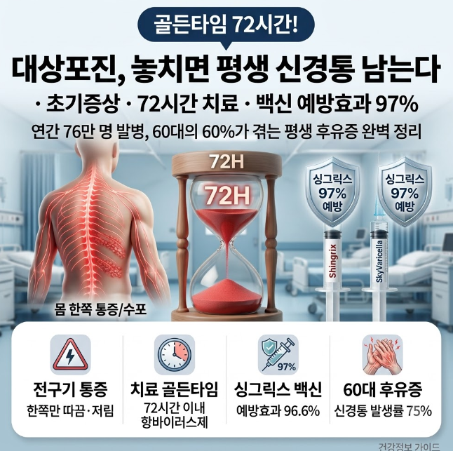대상포진 후유증 신경통