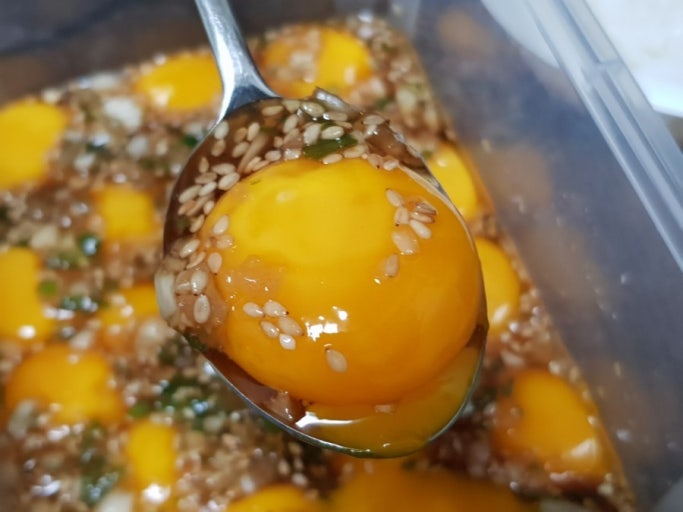 계란노른자장