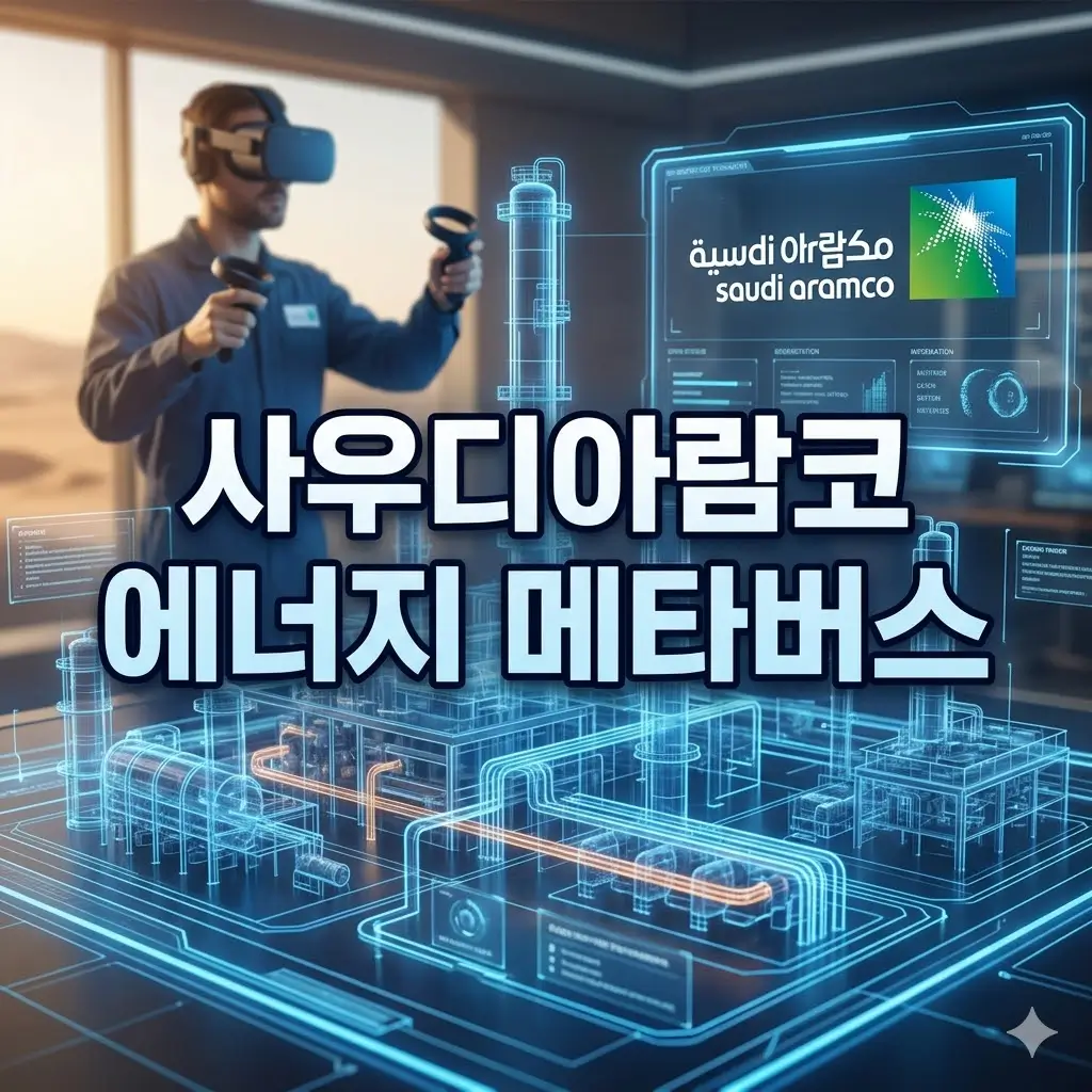 사우디아람코 에너지 메타버스 활용