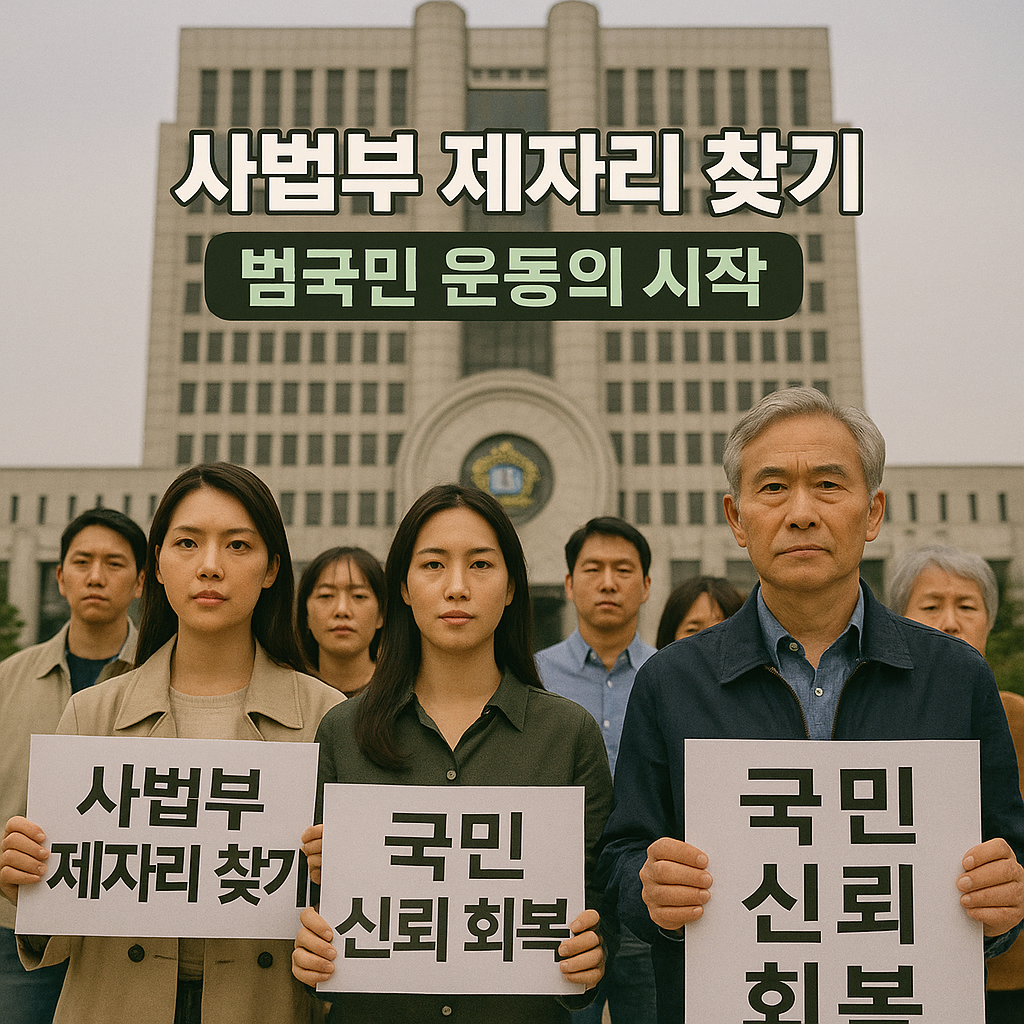 사법부 신뢰 회복 범국민 운동