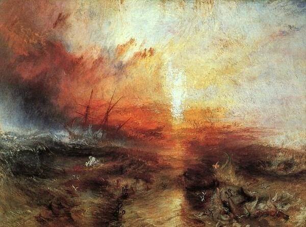 윌리암 터너 〈노예선(The Slave Ship)〉 (1840)