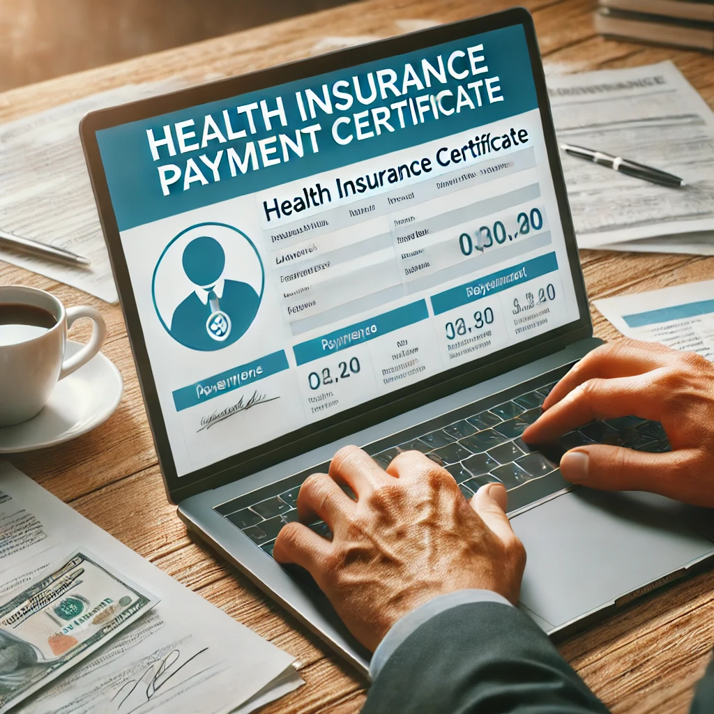 건강보험 납부확인서 발급방법 관련 사진