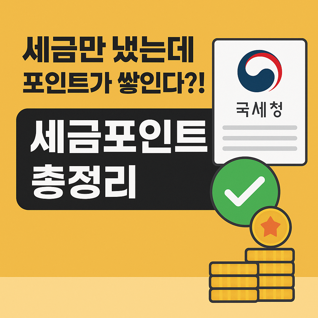 세금포인트 관련 사진