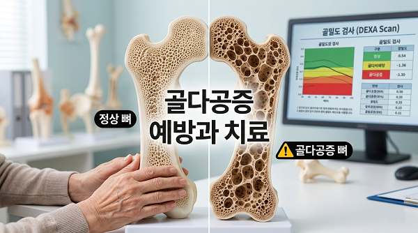 골다공증 예방과 치료에 대하여