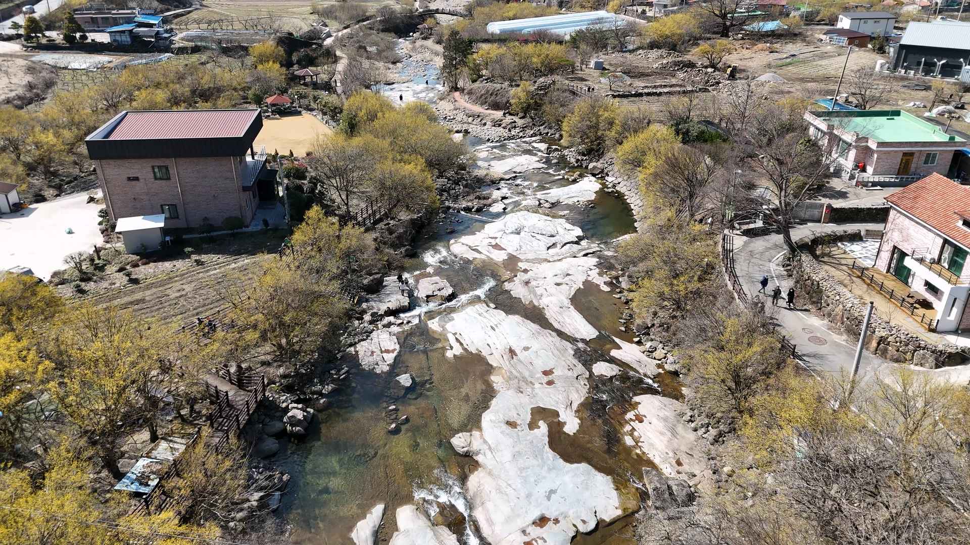 구례 산수유마을 반곡마을