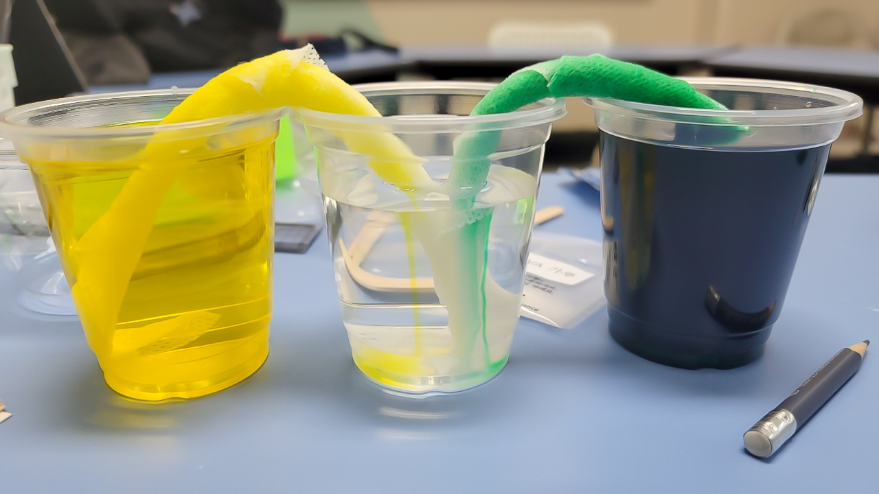 꿈의과학전문학원 과학 실험 수업