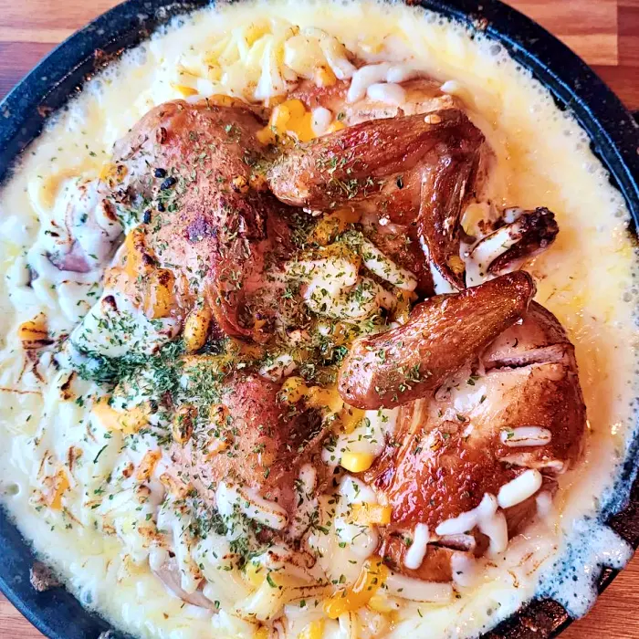 남양주 진접, 광릉수목원 맛집 아버지의 사랑, 치즈누룽지통닭