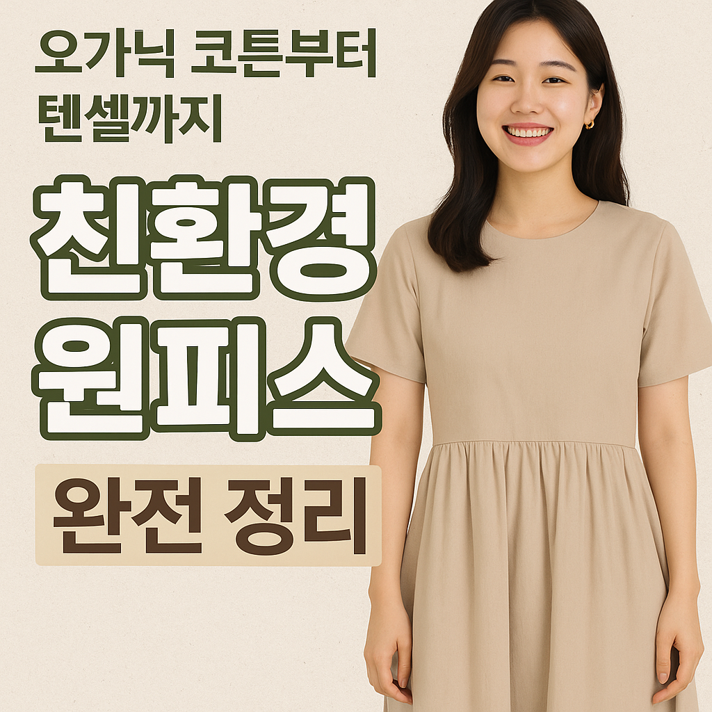 친환경 원피스