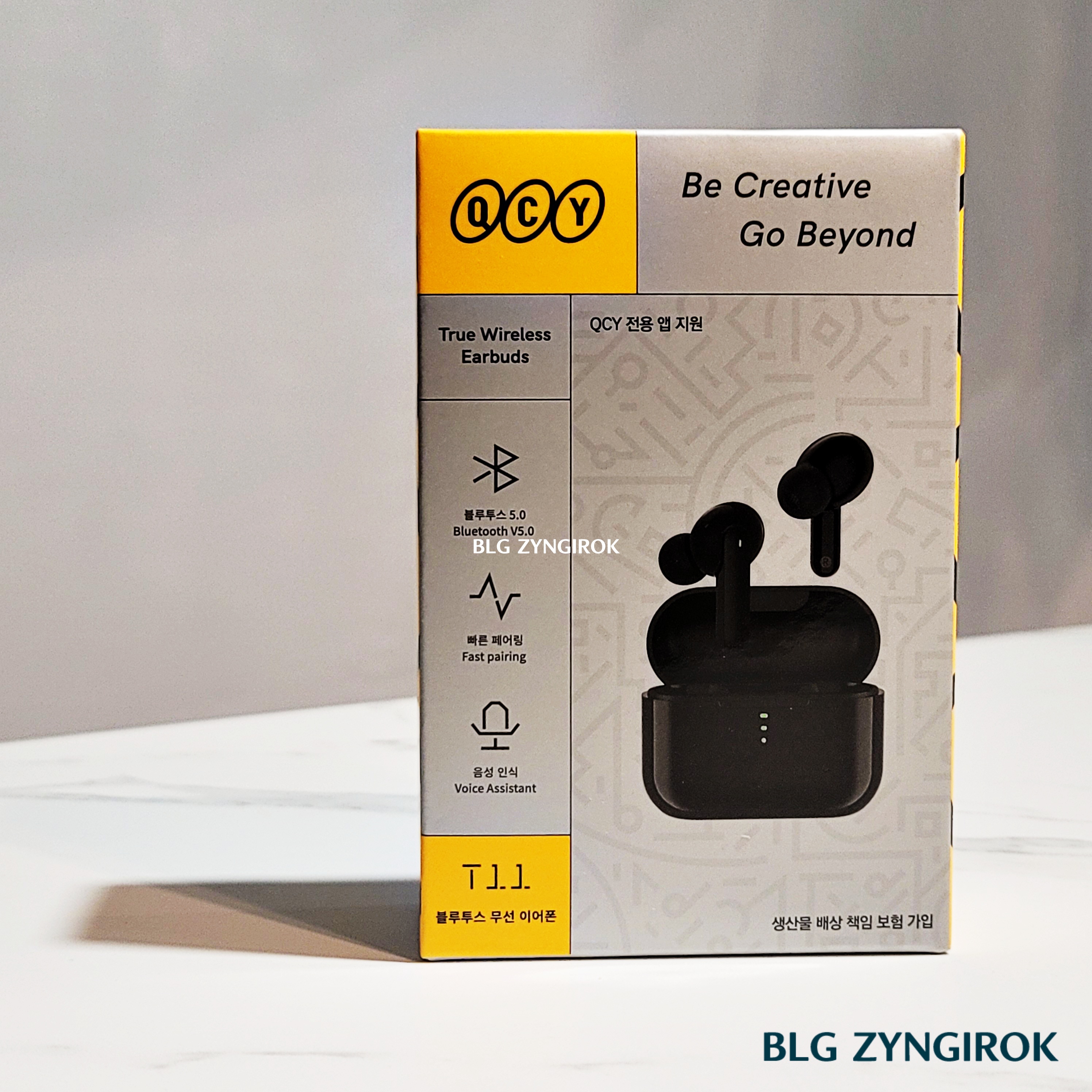 QCY-T11의-박스-앞면의-모습