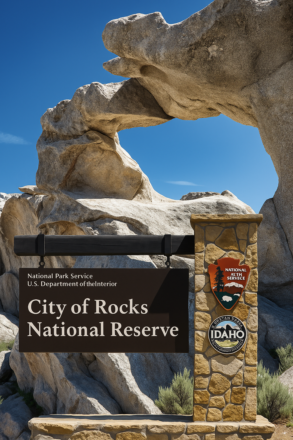 시티 오브 록스 국립 보호구역 (City of Rocks National Reserve)