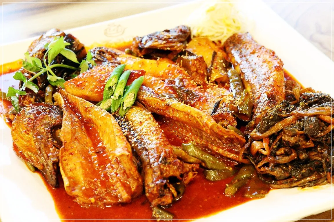 코다리찜_시래기_빨간양념