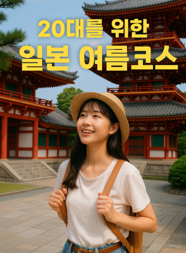 20대 일본 여름 여행 관련 이미지