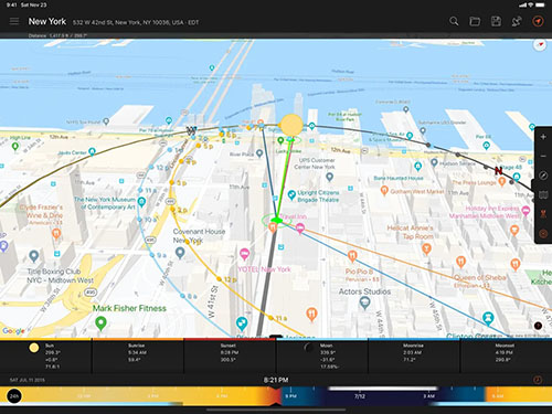 일출 일몰 시간 태양 경로