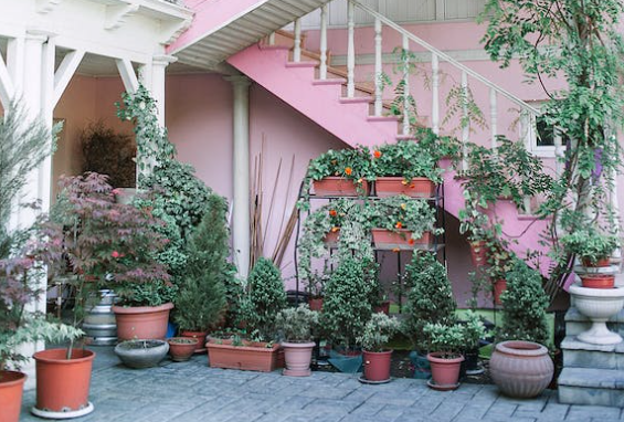 마당 조경 인테리어