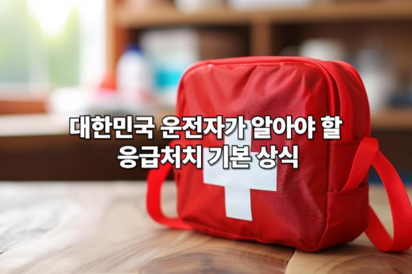 대한민국 운전자가 알아야 할 응급처치 기본 상식