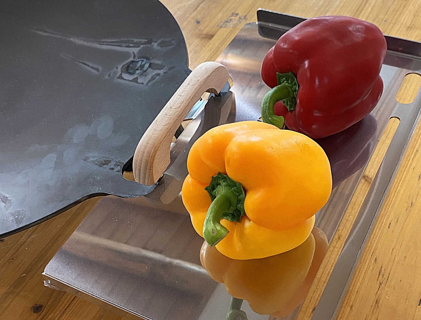 사이트 테이블 위의 파프리카