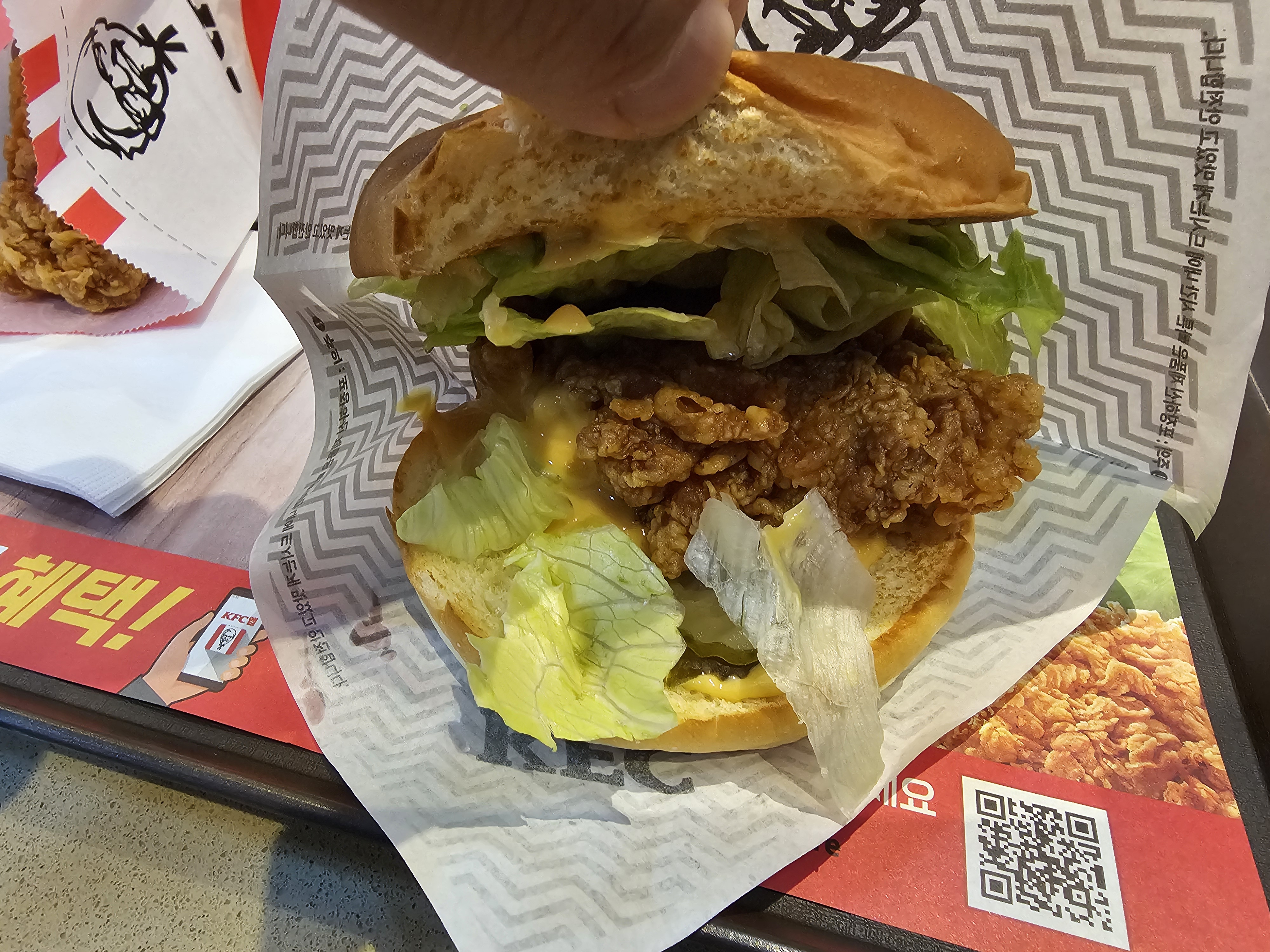 징거통다리버거