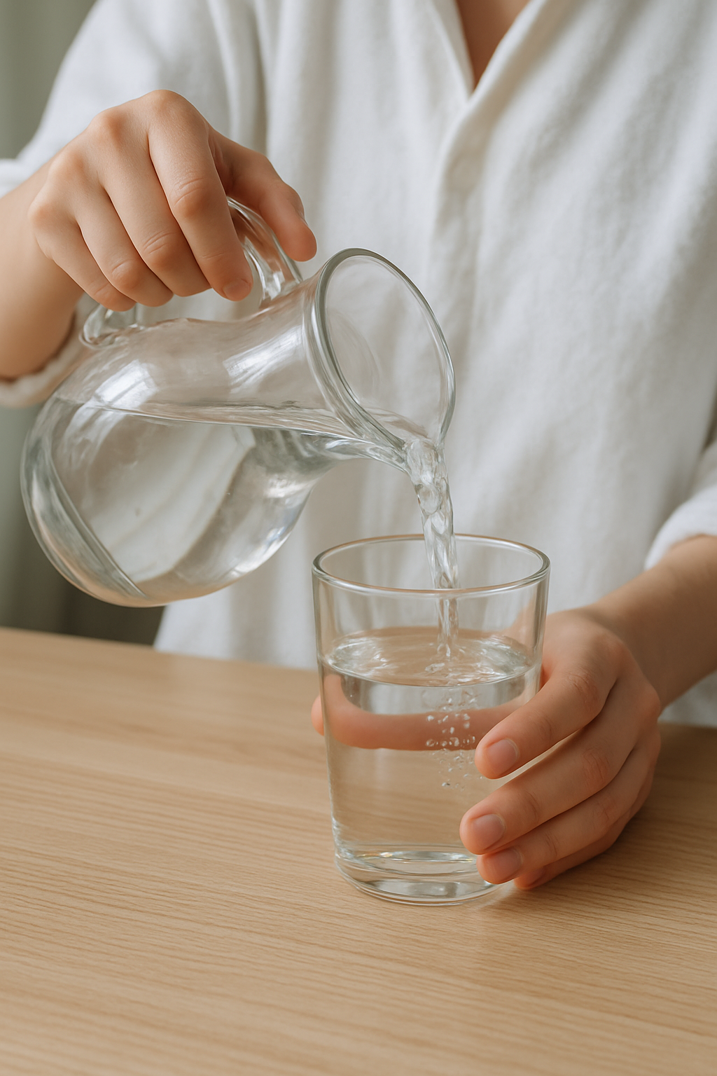 아침 공복에 마시는 미지근한 물 한 잔의 효과