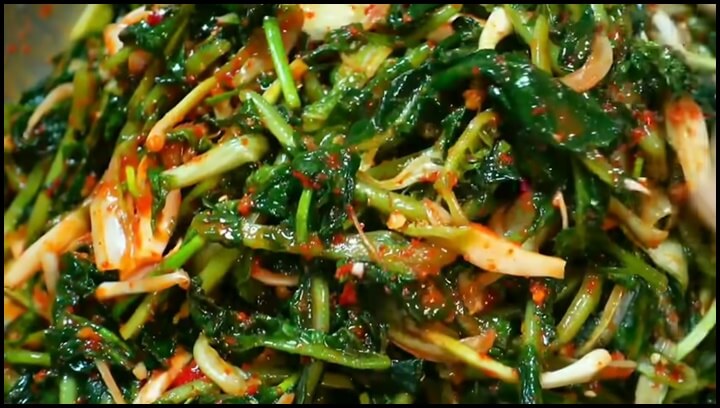 얼갈이열무김치