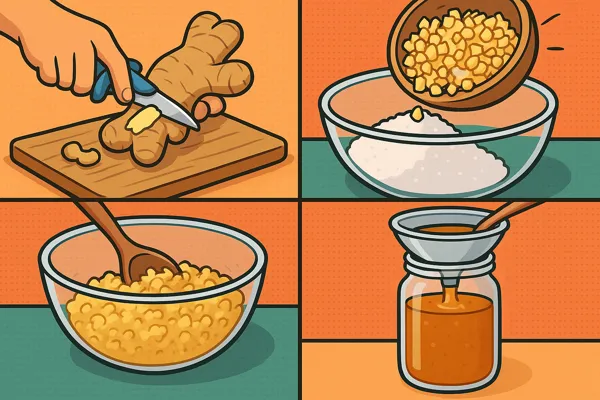 생강청 만드는 법 단계별 초간단 레시피16