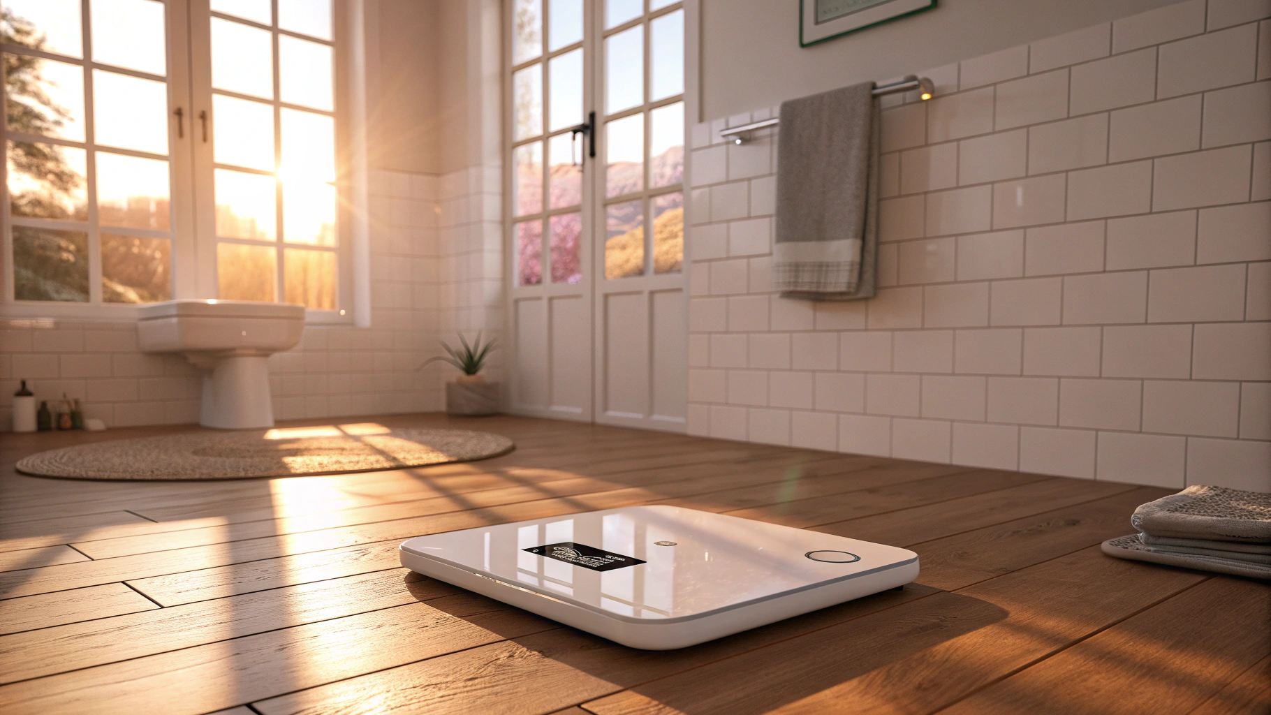 하루 한 번, 스마트 체중계로 건강을 기록하는 똑똑한 루틴