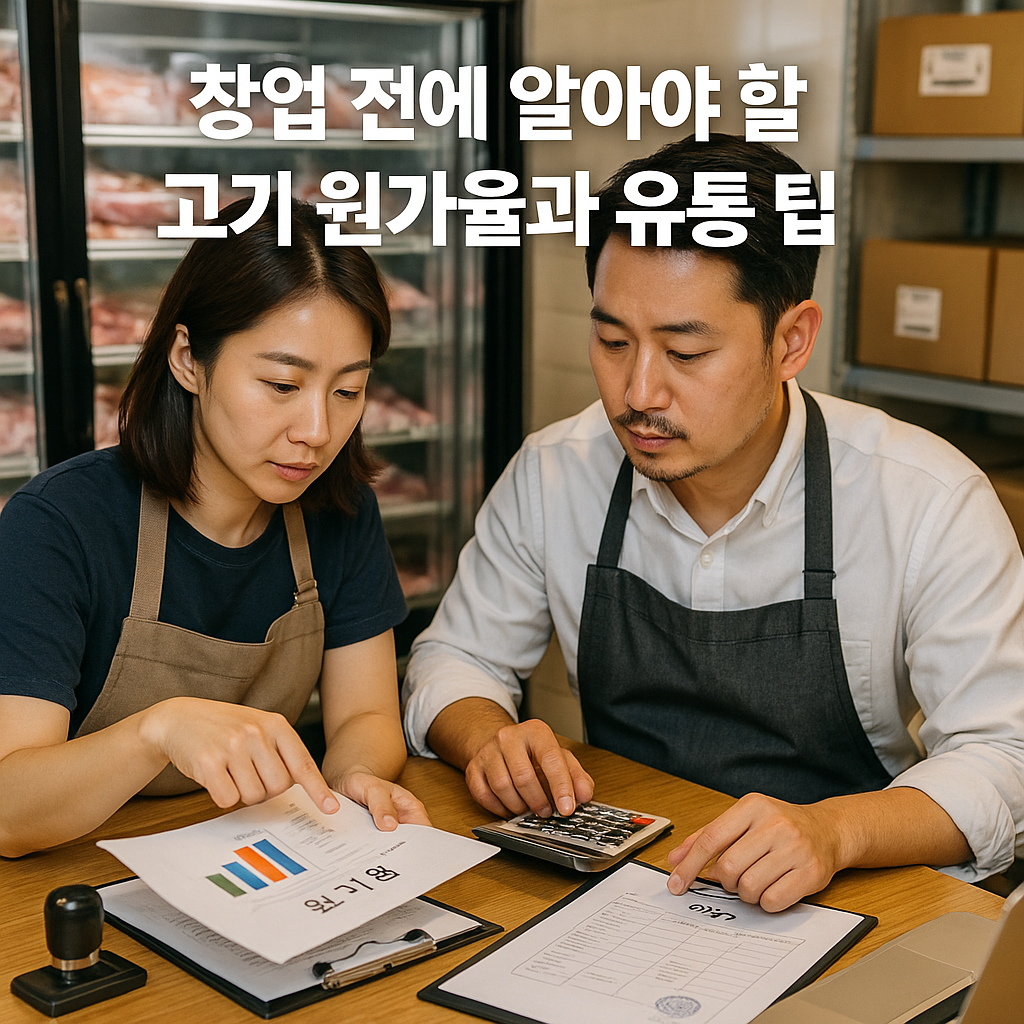 창업 전 알아야 할 고기 원가율과 유통 팁