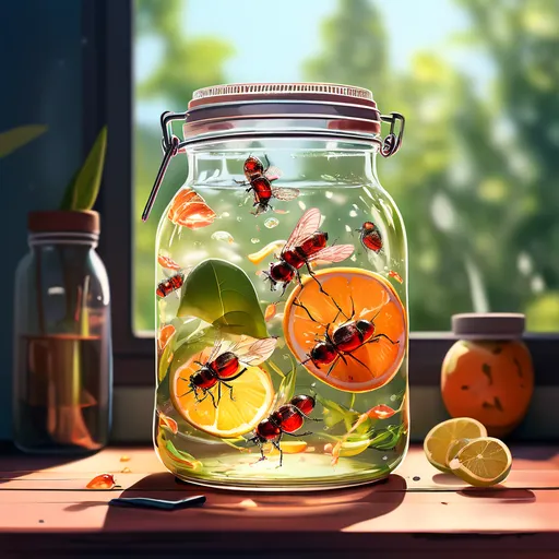 초파리 트랩 만들기 간단하고 효과적인 방법