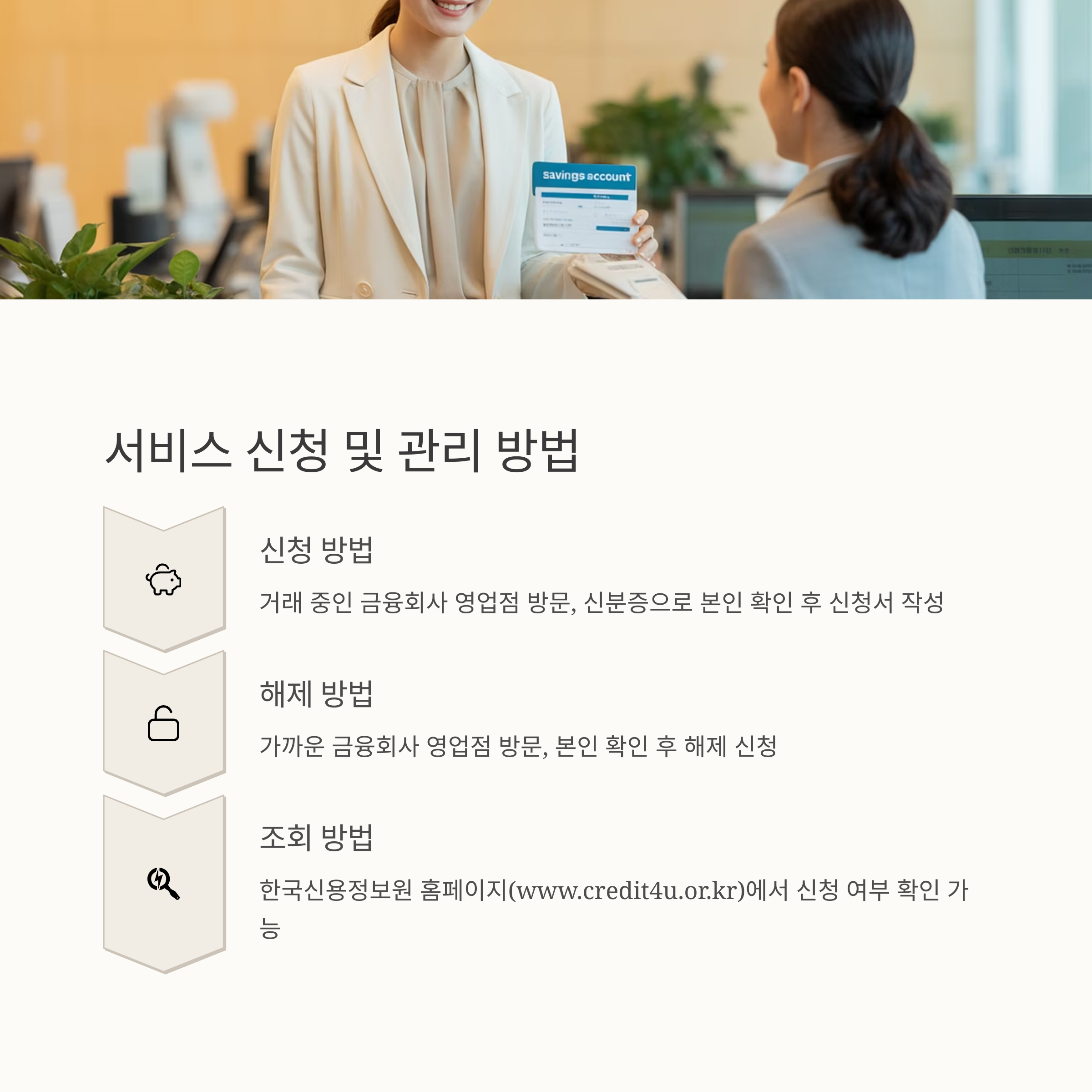 금융 사기 예방하는 여신거래 안심차단 서비스