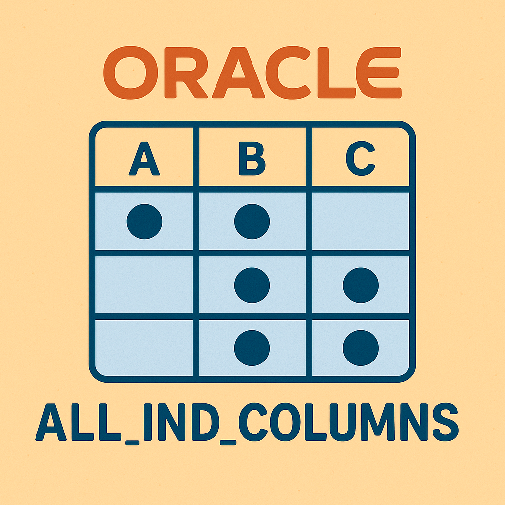 오라클 ALL_IND_COLUMNS 완벽 가이드: 인덱스 컬럼 조회와 실전 활용