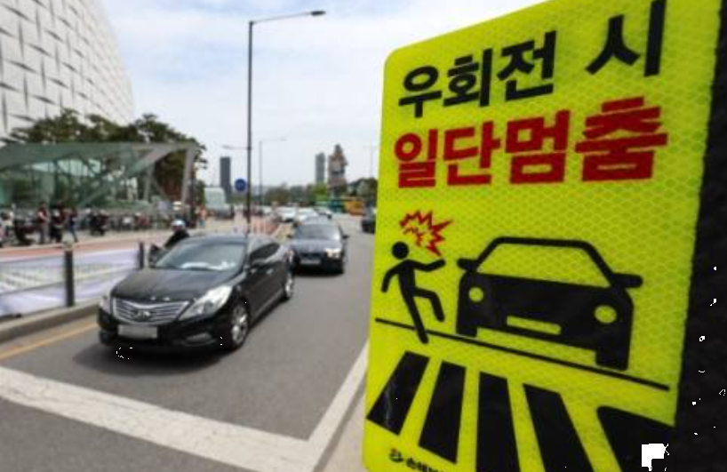 전북경찰 우회전 집중단속