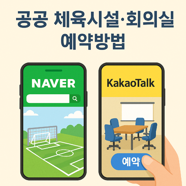 공공시설 예약방법