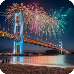 2025 부산 광안리 불꽃축제 숨은 명당이미지(가상)