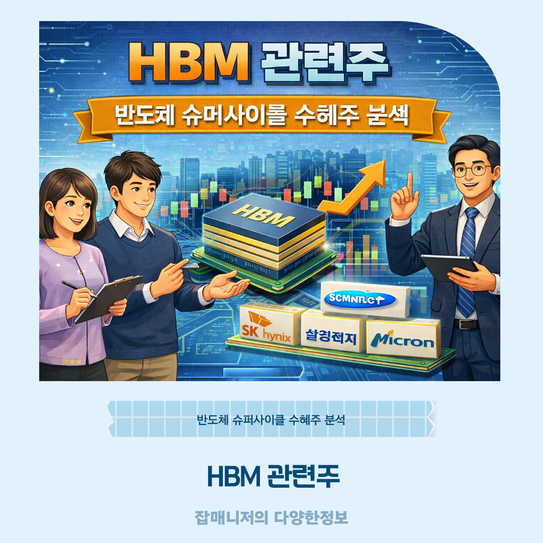 HBM 관련주, 반도체 슈퍼사이클 수혜주 분석
