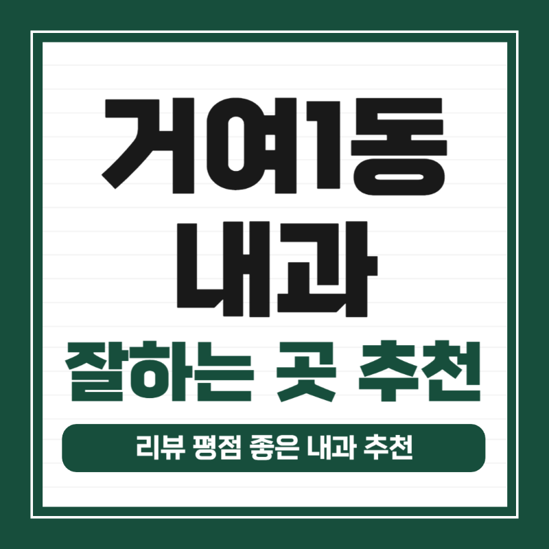 송파구 거여1동 내과 병원 감기 독감 진료 유명한 곳 잘하는 곳 추천
