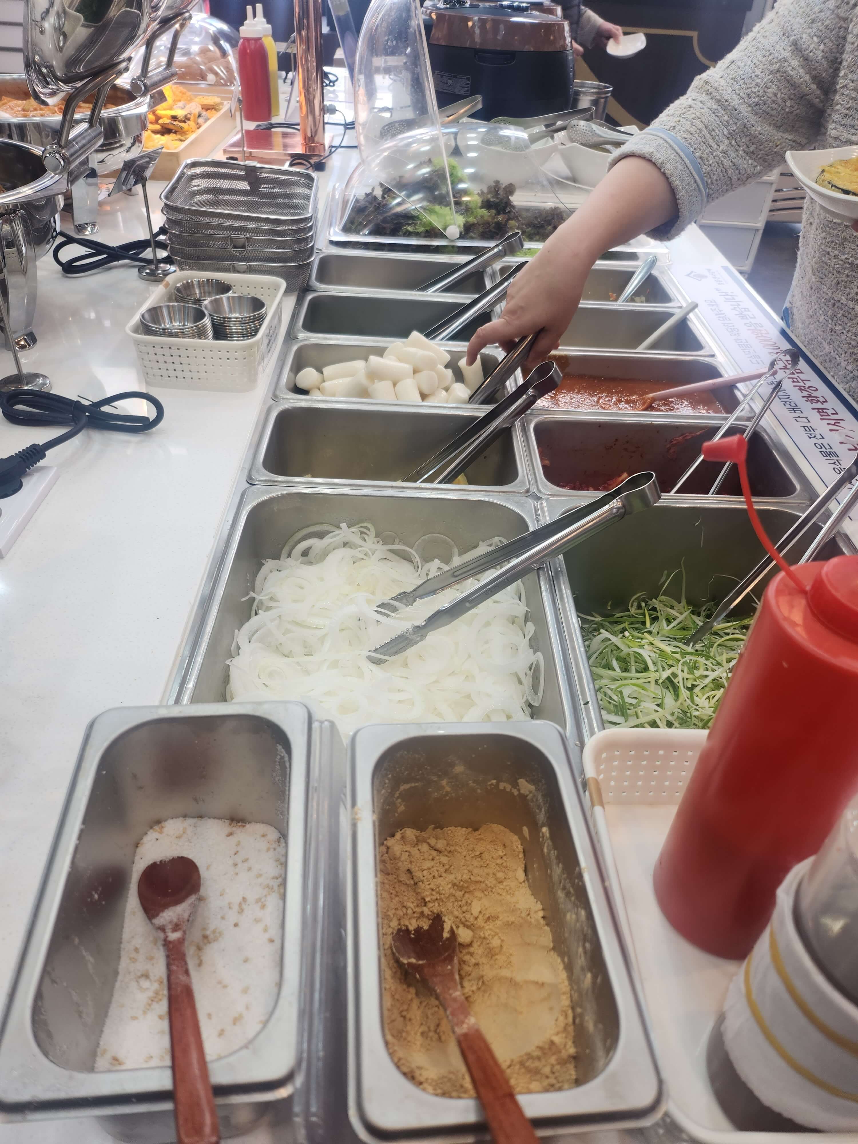 명륜진사갈비 셀프바