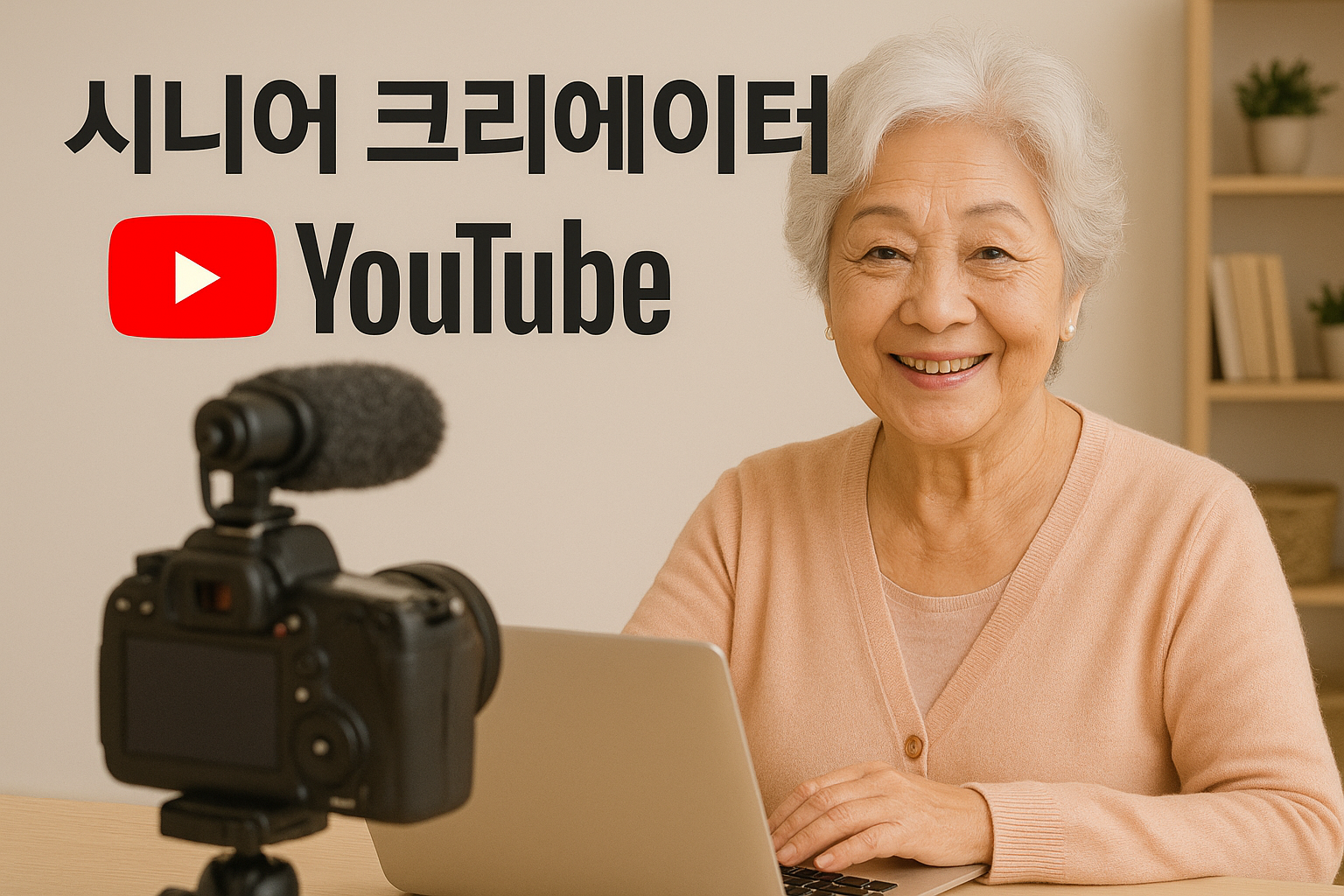 시니어 유튜버 도전기! 나만의 채널을 만드는 쉬운 가이드