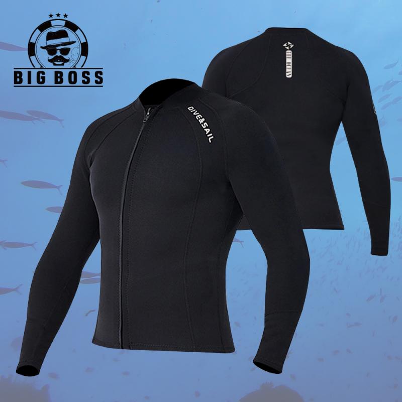 남성 스노쿨링 슈트 프리 다이빙 서핑 웻슈트 바다수영 래쉬가드 잠수복 상의