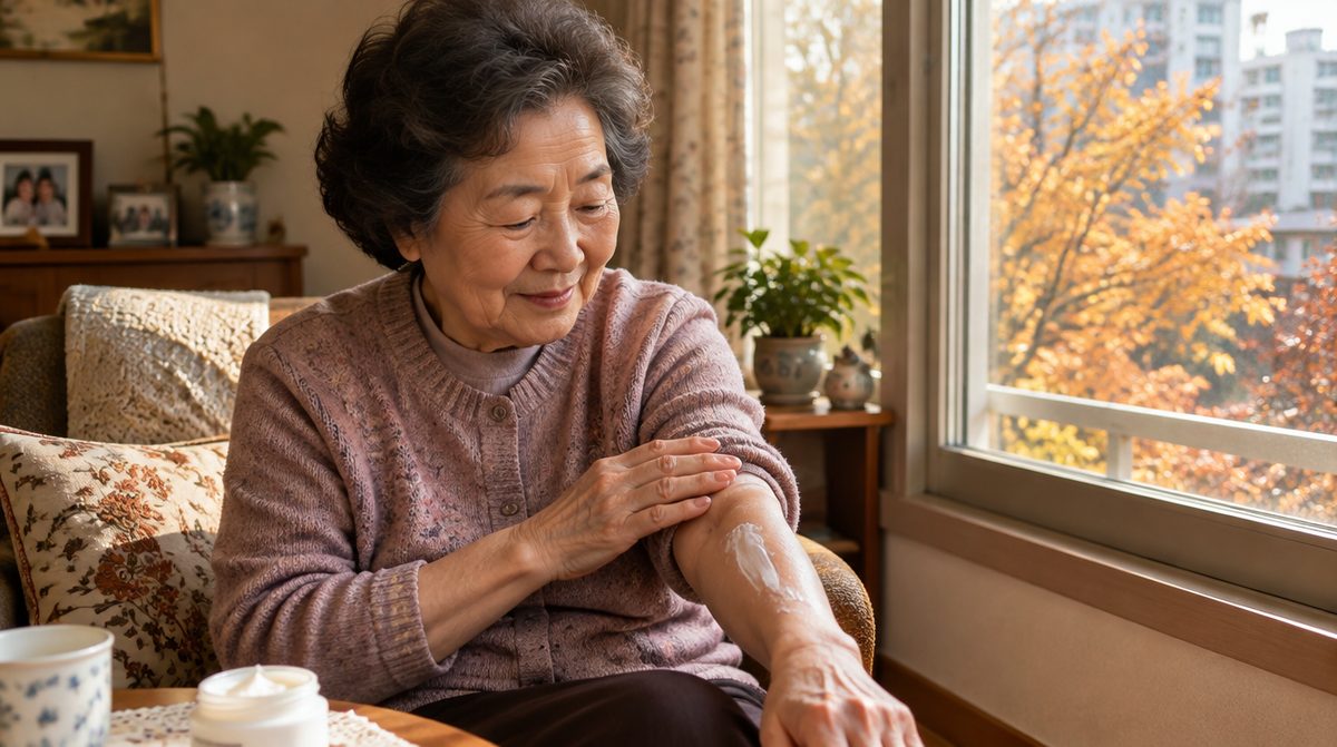 가을철 어르신 피부 건조와 가려움, 긁기 전에 챙겨야 할 생활 습관