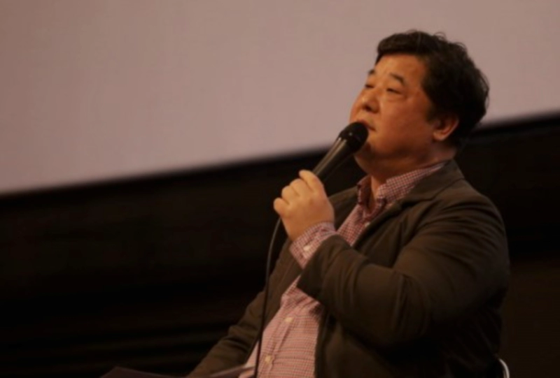 박성광 감독과 이용철 평론가