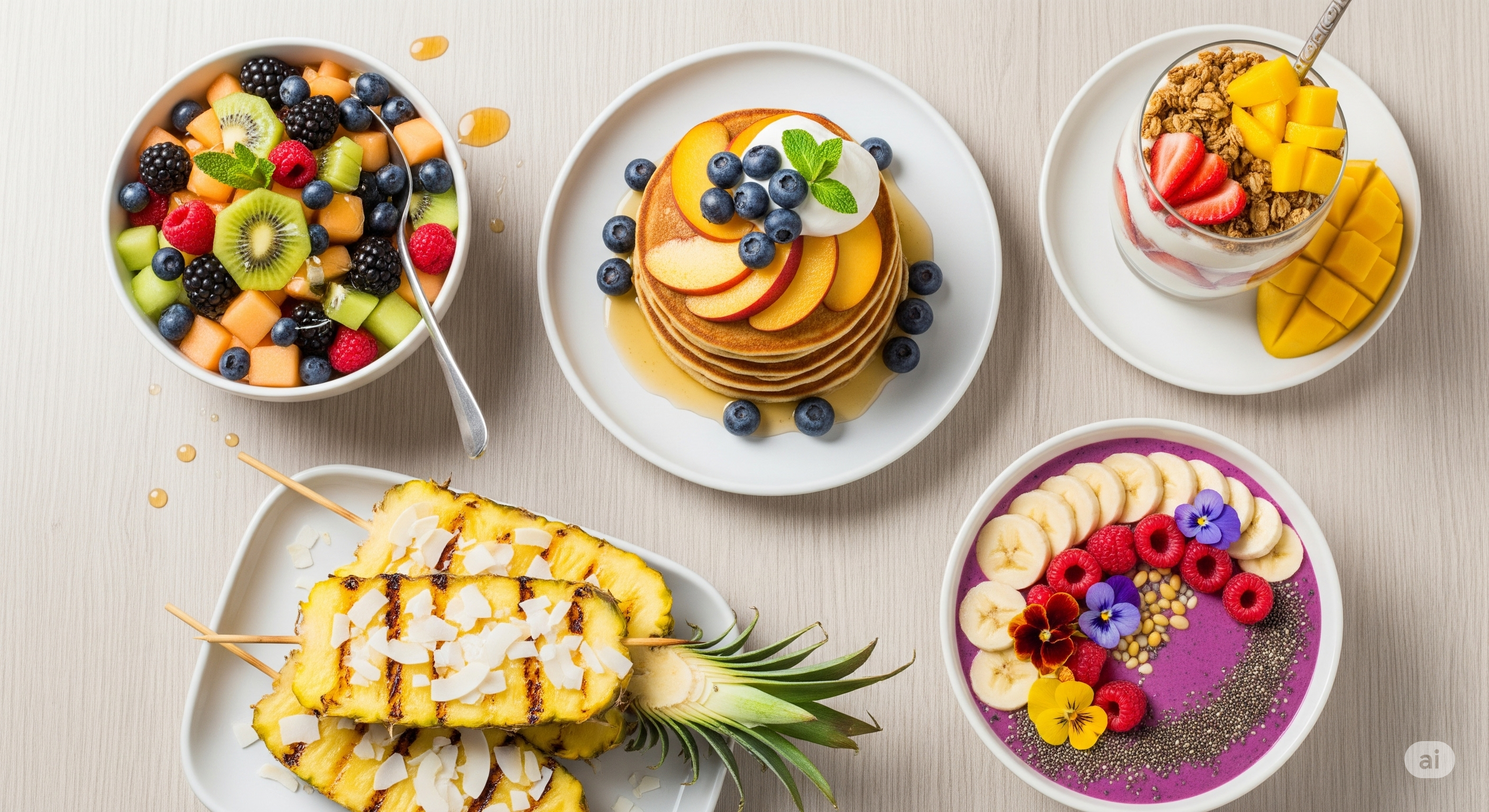 여름을 강타할 과일 레시피 모음