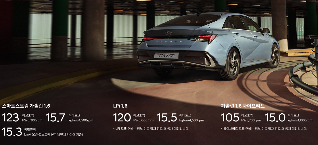 2023 현대 아반떼 페이스리프트